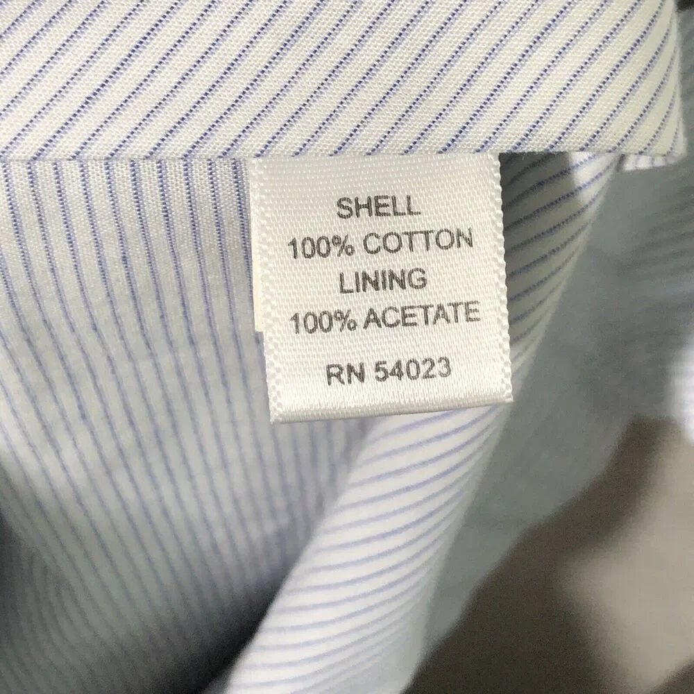 Banana Republic pinstriped lightweight